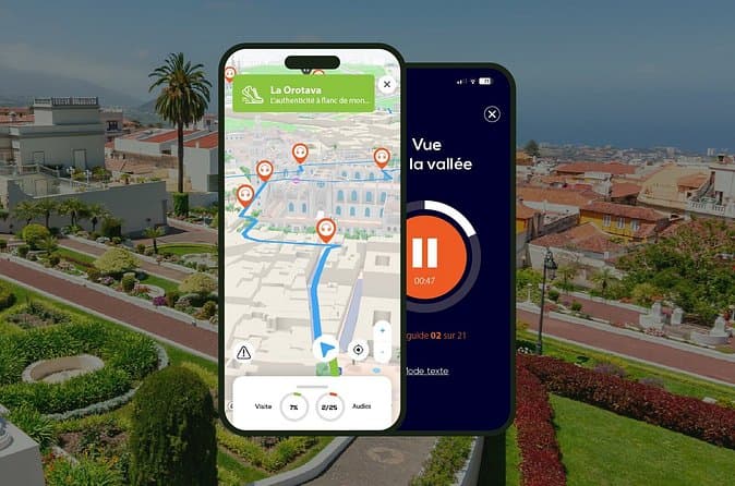 Aplicación Audioguía GPS: Desde el centro histórico hasta los magníficos jardines en terrazas (Offline). - 7