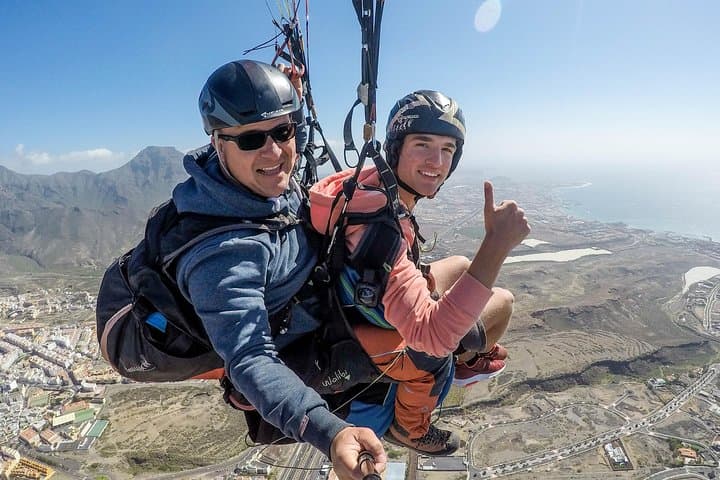 Parapente sobre Costa Adeje, Tenerife. - 2