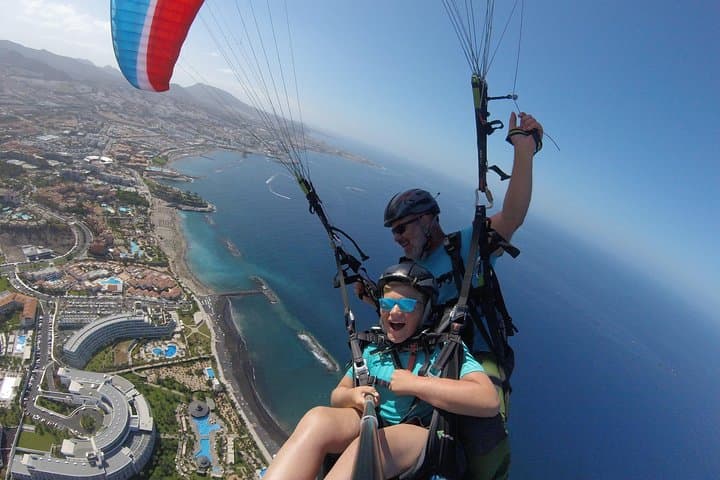 Parapente en tándem en Costa Adeje, sur de Tenerife - 2