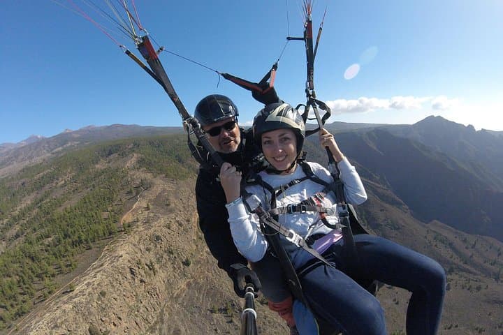 Vuelo en parapente en tándem sobre Tenerife - 1