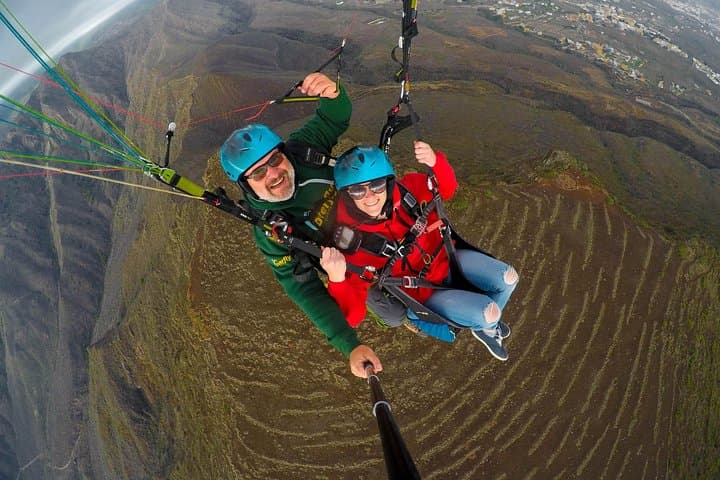 Parapente en tándem en Costa Adeje, sur de Tenerife - 6
