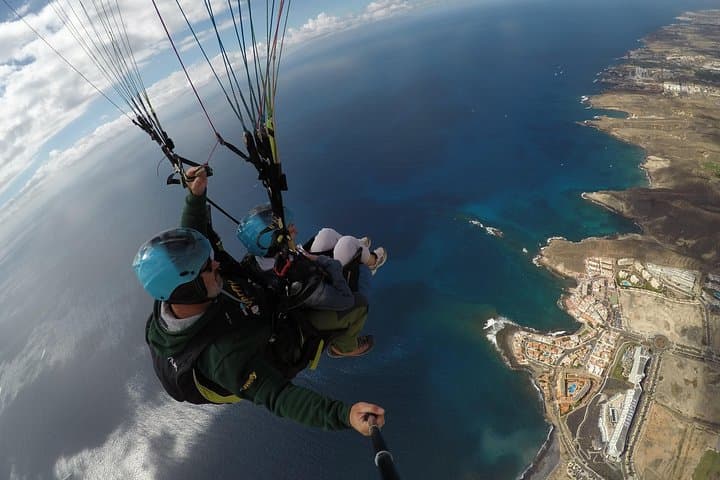 Parapente en tándem en Costa Adeje, sur de Tenerife - 3