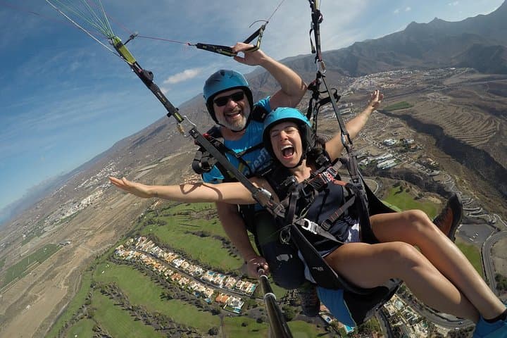 Parapente sobre Costa Adeje, Tenerife. - 8