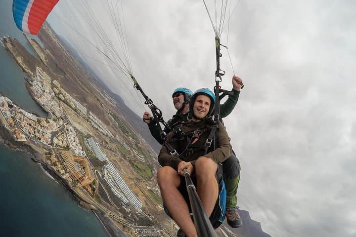 Parapente en tándem por encima de Costa Adeje, Tenerife - 7