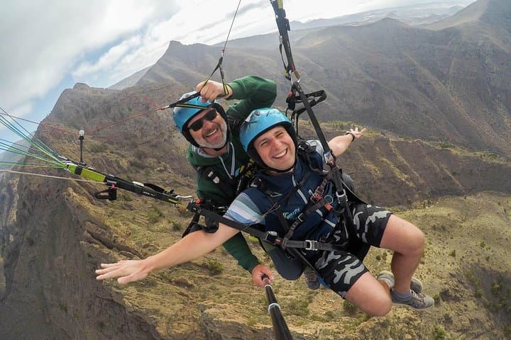 Parapente en tándem por encima de Costa Adeje, Tenerife - 2