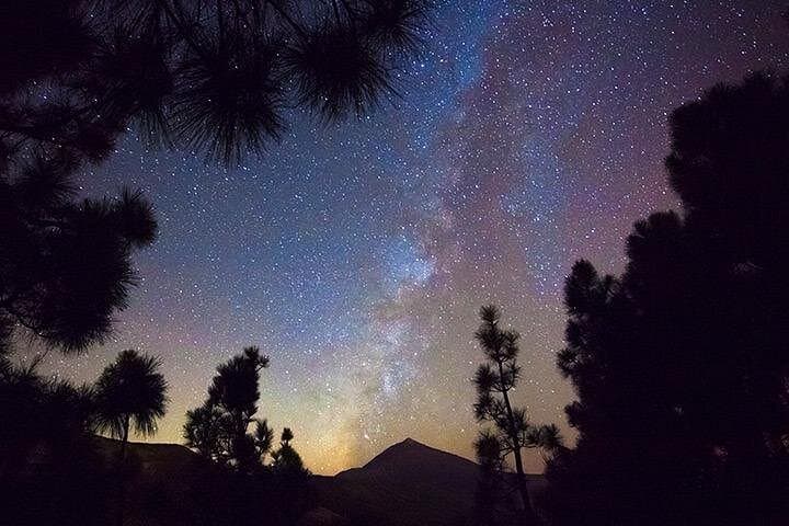 El Teide bajo las estrellas. - 5