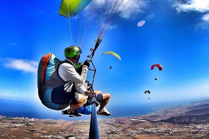 Vuelo en Parapente con Videos/Fotos, Camiseta y Cava - 5