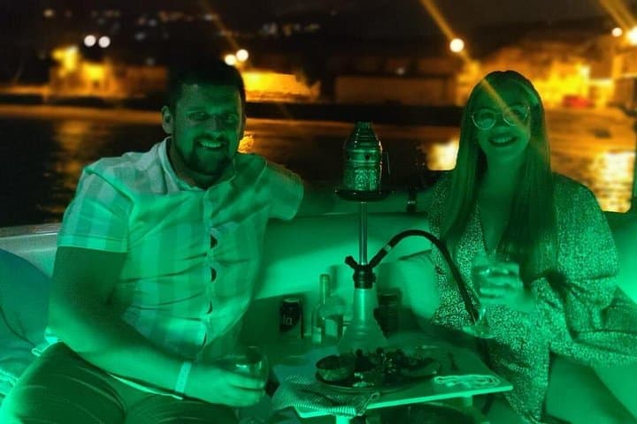Viaje romántico en barco por la noche para 2 - 8