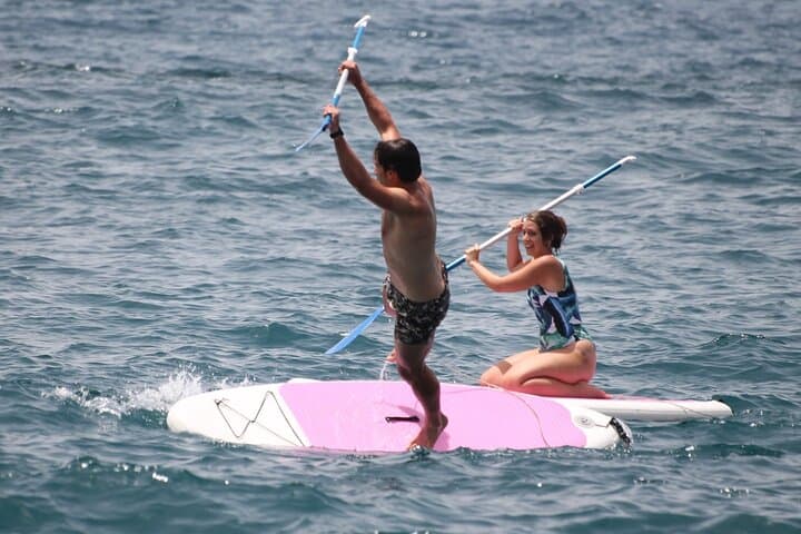 Stand Up paddle lesson in playa de las Américas, Tenerife - 4