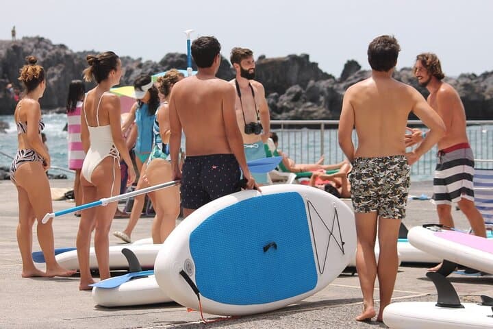 Stand Up paddle lesson in playa de las Américas, Tenerife - 3