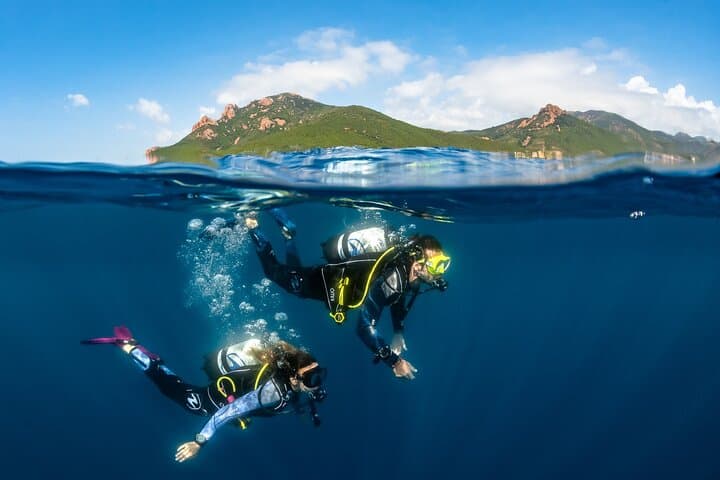 Estudiante de buceo en aguas abiertas en Tenerife - 2