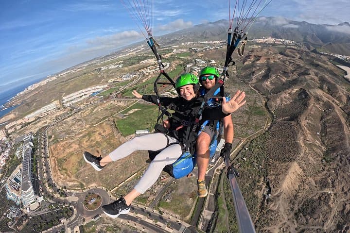 Vuelo tándem de parapente sobre Tenerife + Traslado de hotel en Adeje - 5