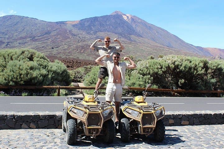 Atardecer en quad en el volcán de Tenerife o durante el día - 1