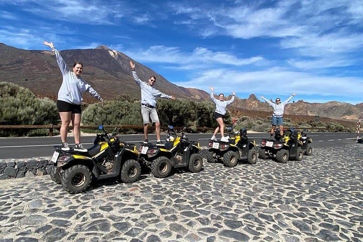 Atardecer en quad en el volcán de Tenerife o durante el día - 3