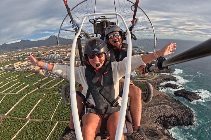Paratrike Flight in Costa de Adeje with the World Champion - 1