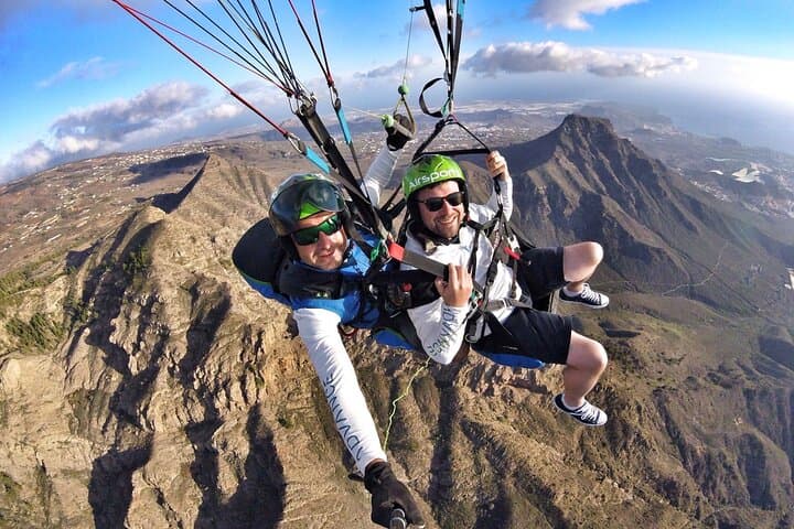 Vuelo biplaza en parapente SILVER de 1000 m sobre el sur de Tenerife - 1