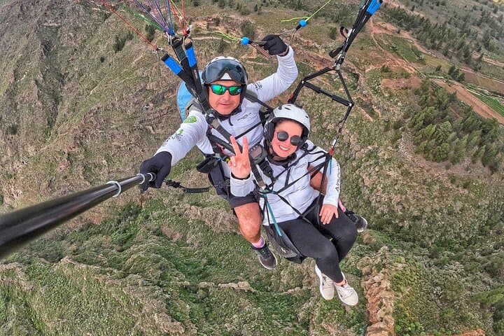 Vuelo biplaza en parapente SILVER de 1000 m sobre el sur de Tenerife - 4