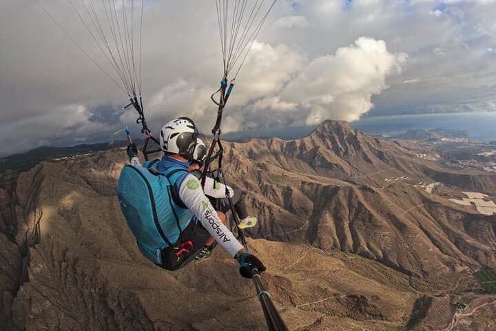 Vuelo biplaza en parapente SILVER de 1000 m sobre el sur de Tenerife - 5