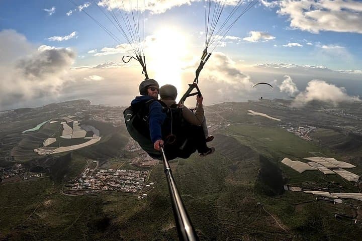 Vuelo tándem de parapente sobre Tenerife + Traslado de hotel en Adeje - 8