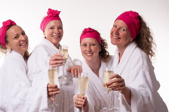 A choice of cava or white / red wine is available on booking. - 3