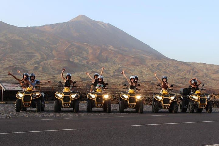 Atardecer en quad en el volcán de Tenerife o durante el día - 5
