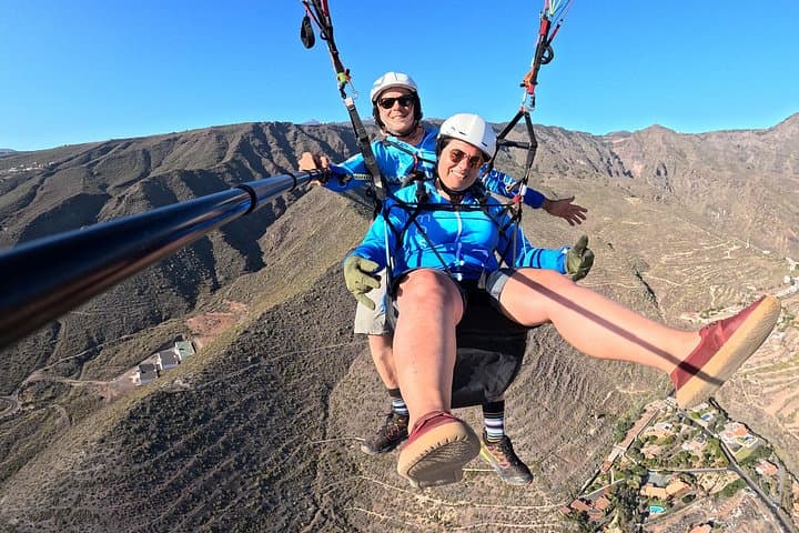 Vuelo en tándem en parapente en Adeje Tenerife - 1