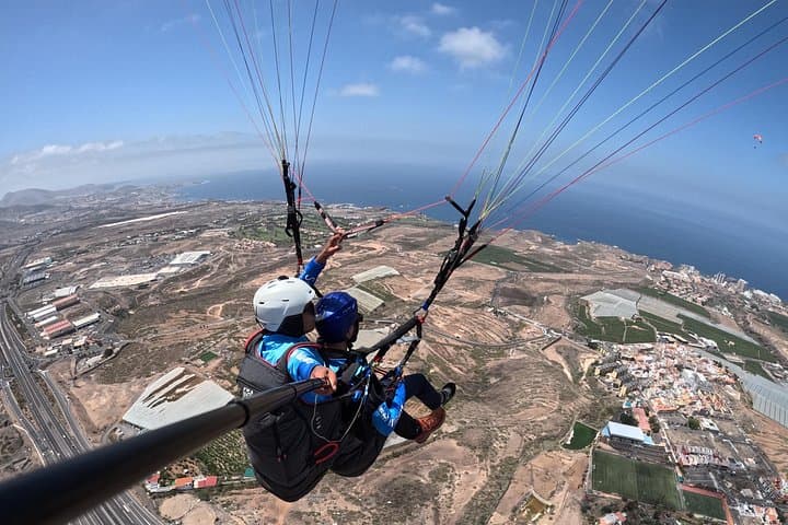 Vuelo en tándem en parapente en Adeje Tenerife - 3