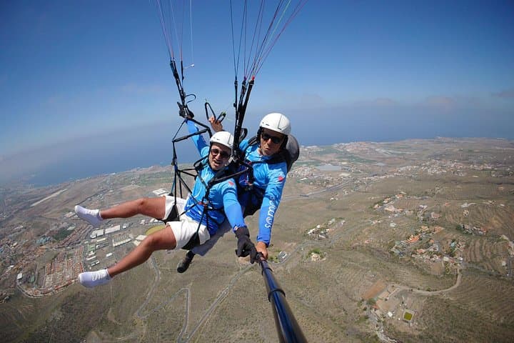 Vuelo en tándem en parapente en Adeje Tenerife - 4