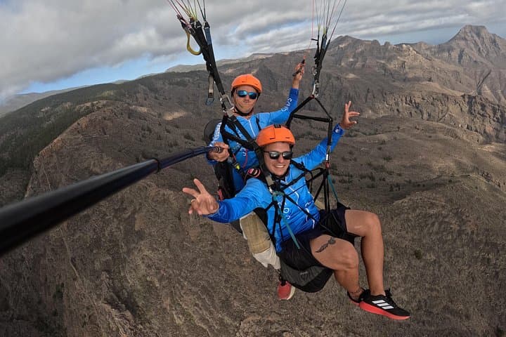 Vuelo en tándem en parapente en Adeje Tenerife - 7