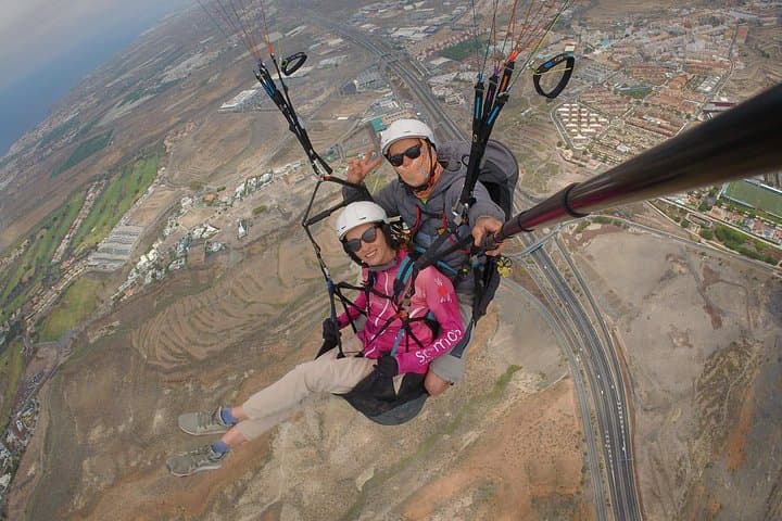 Vuelo en tándem en parapente en Adeje Tenerife - 8