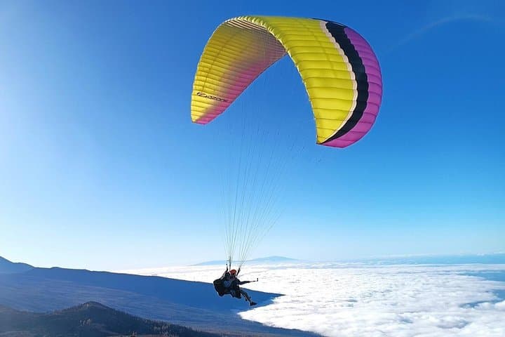Parapente desde Parque Nacional del Teide 2200m hasta Puerto de la Cruz - 2