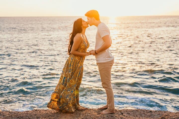 Romance al atardecer. - 1
