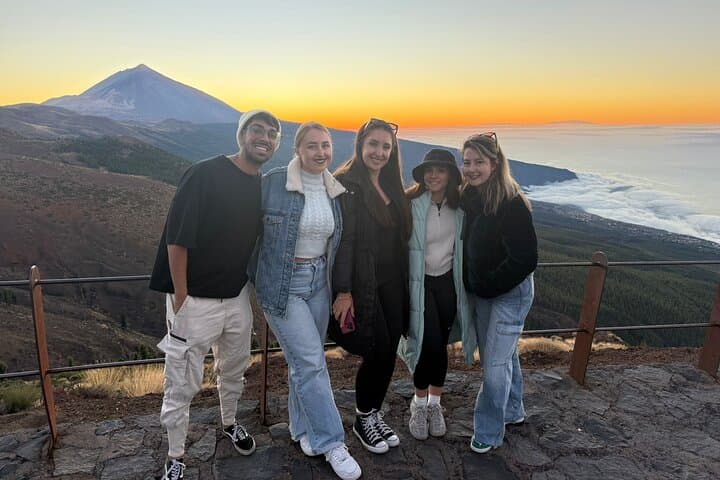 Puesta de sol, cena y observación de estrellas guiada en el Teide - 1