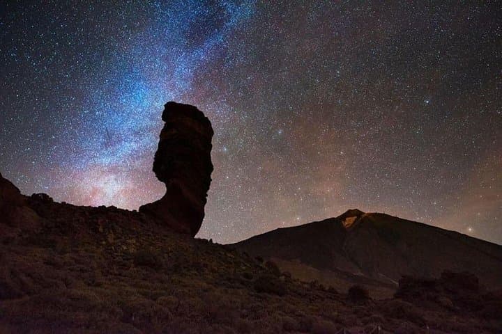 Roque Cinchado y Vía Láctea
