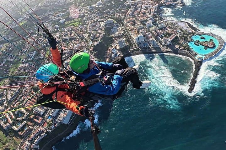 Parapente desde Parque Nacional del Teide 2200m hasta Puerto de la Cruz - 7