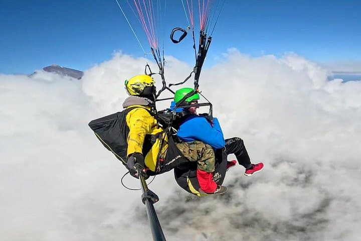 Parapente desde Parque Nacional del Teide 2200m hasta Puerto de la Cruz - 3