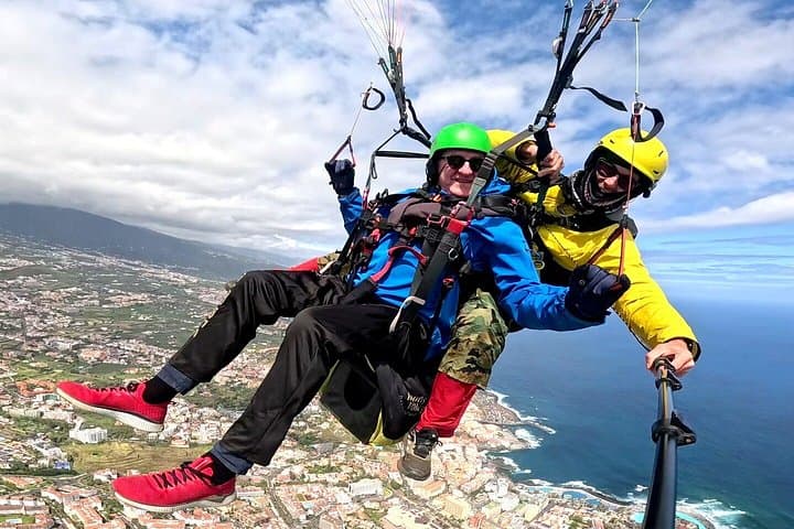 Parapente desde Parque Nacional del Teide 2200m hasta Puerto de la Cruz - 8