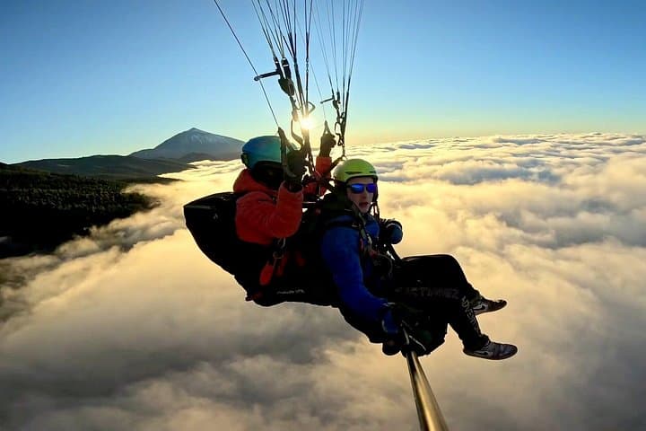 Vuela desde Teide hasta Puerto de la Cruz en Parapente al atardecer - 3