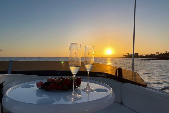 Tenerife Sunset Private Cruise Whale Watching and Swim Stop - 2