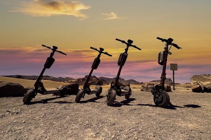 Tour en Patinete Eléctrico Off Road al Atardecer con Cava - 2