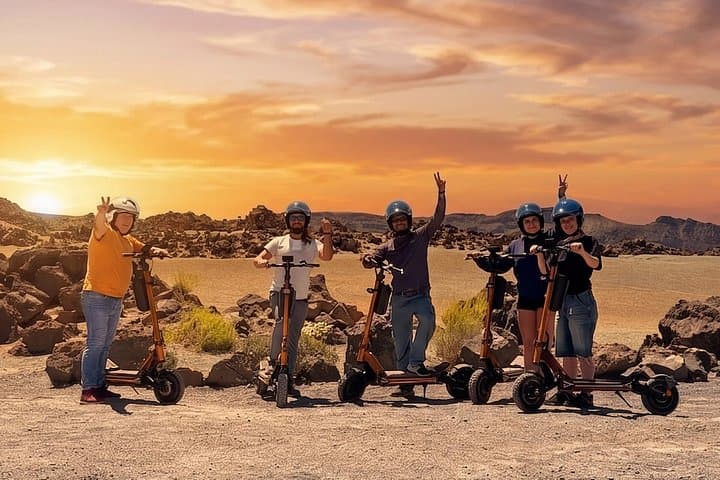 Tour en Patinete Eléctrico Off Road al Atardecer con Cava - 4