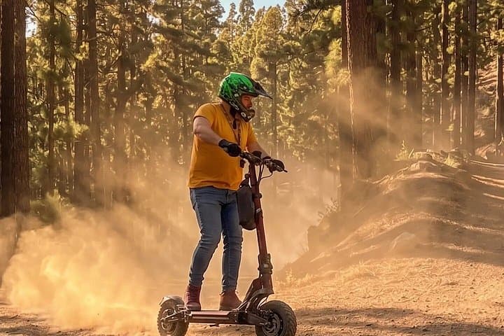 Tour en Patinete Eléctrico Off Road al Atardecer con Cava - 7