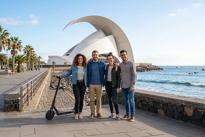 Tour en Patinete Eléctrico Urbano por Santa Cruz