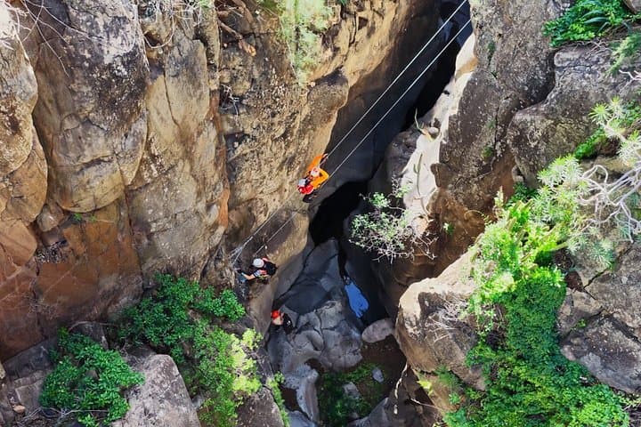 Parque de Aventura Vertical para principiantes Vía Ferrata en Tenerife - 4