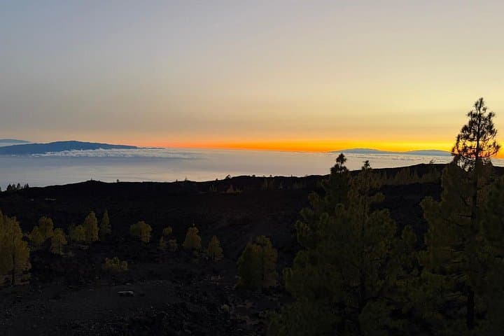 Observación de estrellas con un telescopio de 20 pulgadas y puesta de sol en el Teide - 5