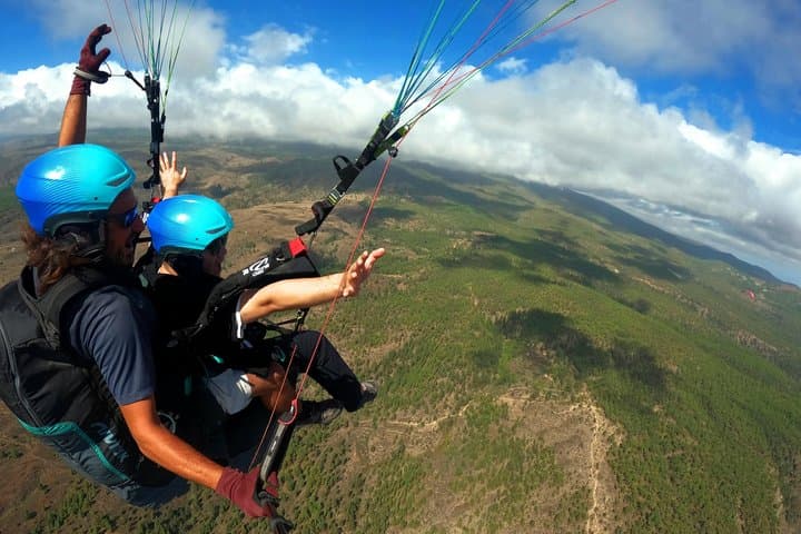 Vuelo estándar de parapente tándem con recogida - 4