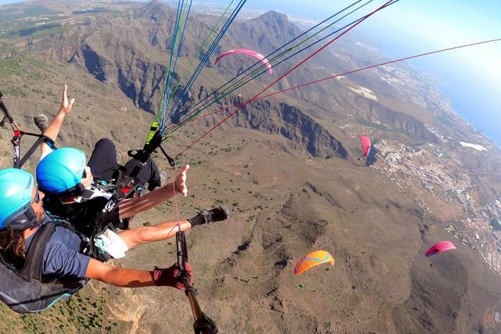Vuelo estándar de parapente tándem con recogida - 5