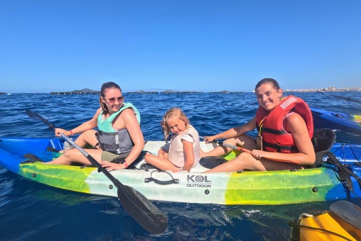 Tour de Kayak y Snorkel en Tenerife + Delfines y Tortugas y Fotos Gratis